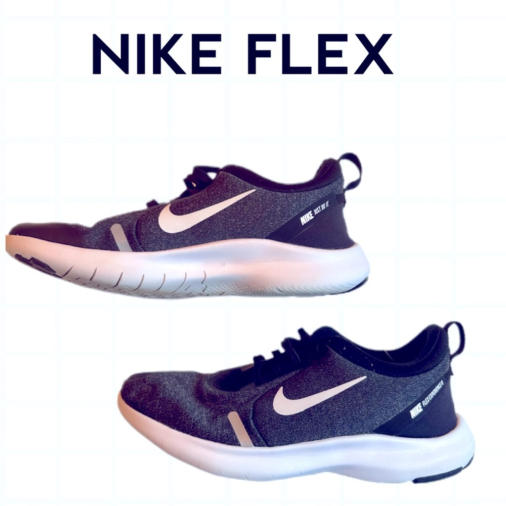 Ladies Nike Flex Gray Running Shoe in Size 7